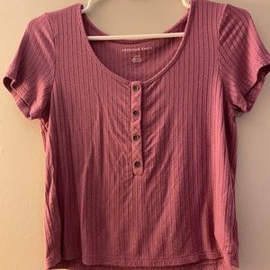 Mauve American Eagle Tee